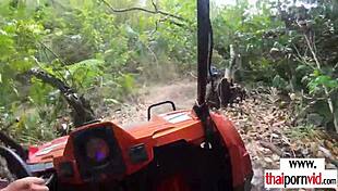 dude licks and fucks amateur thai teen's fresh petite pussy savoring every tight thrust