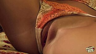 Watch her strut in heels then ram that huge dildo balls-deep into her tight ass?