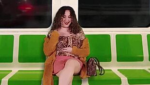 flashing my tits on the train to seduce my hubby's best friend