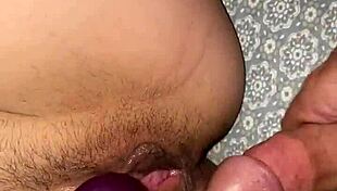 bold mutual masturbation ends in dripping creampie explosion