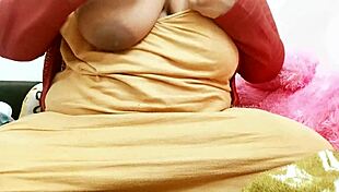 Indian Bengali Bhabhi Flaunts Her Massive Sexy Tits Up Close