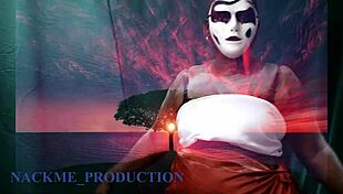 spirit wife cosplay turns into real ebony chubby fuck