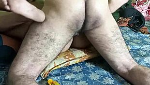 Bengali housewife moans dirty in hot morning quickie