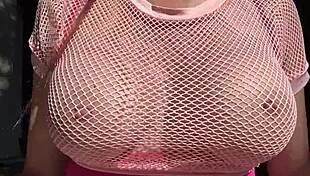 italian milf artemisia loves her big natural tits bouncing in a steamy outdoor session