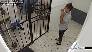 dr tampa turns michelle anderson into gaping nurse toy with huge dildo