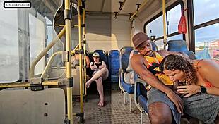 Married Woman Seduces Bus Stranger Passionately
