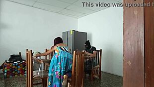 Sinful Latina Maid Spreads Pretty Pussy for Daddy Domination