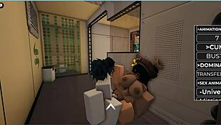 me pidio que me la folle en todas las poses roblox 😈🍑🔥