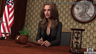 wanna see this horny milf redhead get her small tits kissed during massage?