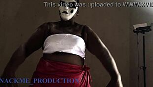 spirit wife cosplay turns into real ebony chubby fuck