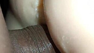 Sally Bent Over Desk Doggystyle Creampie In Curvy Big Ass Vagina Closeup