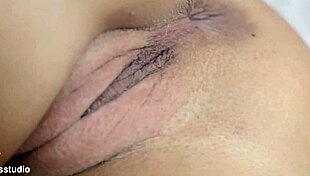 that red lingerie model with huge boobs gets her tight holes slammed rough and deep