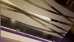 Fresh redhead babe washes tight ass in bath ready to offer it up