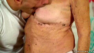 oh man this nasty granny malya takes mugur's hardcore pounding deep 😈