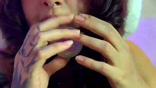 that rough dude owns the bunny girl smells his dirty cock after ass