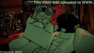 Relaxing Room Play At Sunset Glow