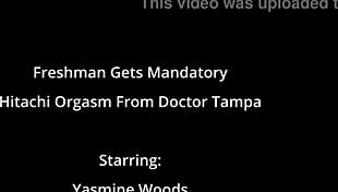 Tampa Doctor Forces Hitachi Orgasm On Yasmine Woods