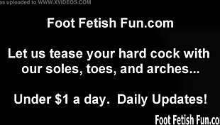 imagine licking my huge size 10 feet while i stroke