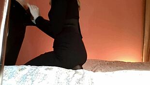 Slut Wife Cheats Again on Hubby with Big Cock at Work Riding to Orgasm