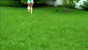 Bikini Tanga Shows Off That Juicy Latina Ass!