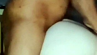 Black Stepdad Eats Chubby Ass at Condo Window Favela Domination