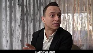 Zazie Skymm takes monster cock anal gaping and deepthroat duties