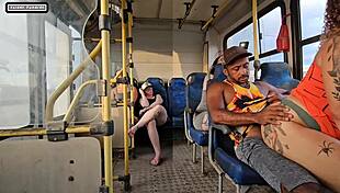 Married Woman Seduces Bus Stranger Passionately