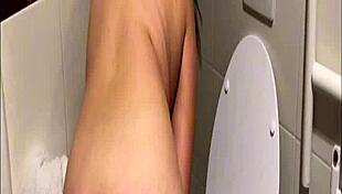 Morena putita pounded raw in public bathroom!