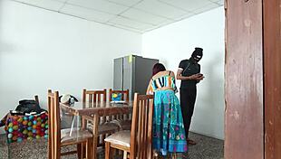 Sinful Latina Maid Spreads Pretty Pussy for Daddy Domination