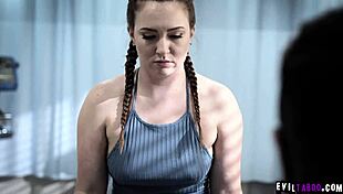 Ebony Doctor Tyler Knight Exploits Teen Patient Maddy O'reilly in Anal Sex Exam