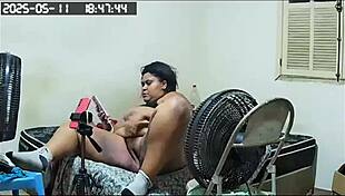 Security Cam Catches Stepmom Cheating with Huge Pussy Flash