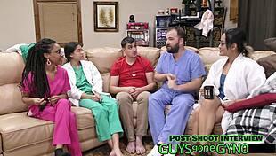 hey nurse, you sneaking in to stroke on that exam table??