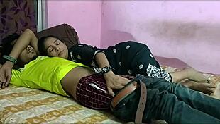 Indian Bhabhi's Juicy Pussy Fucked Hard In Morning Missionary
