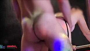 Brazilian Cougar Fucked Raw By Bull While Cuckold Watches In Bed