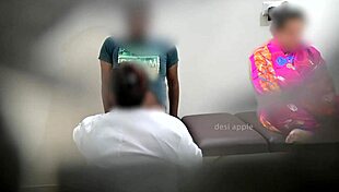 Indian doctor sneaks sex with patient right under watching nurse's nose
