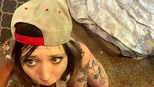 ugh black history month got this white emo slut moaning black lives matter on bbc 😩💦