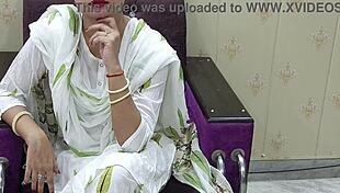 punjabi stepmom's pussy ass fucked hard by stepson vivek squirt orgasm