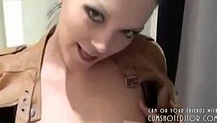 i get a huge load facial from monster cock in mall changing room