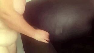 What happens when exclusive 18-year-old stacy gets cum on her sheer face?