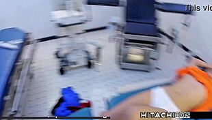 deviant patient yasmine woods takes forced hitachi orgasms from doctor