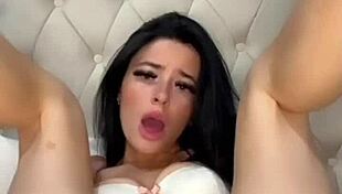 horny american college coed student squirts hard in webcam solo toy orgasm frenzy