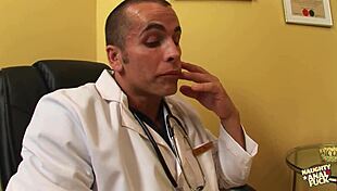 i love how the doctor checks my pulse with titty fucking then pounds my ass doggy style