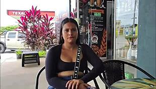 couple risks it all with street sex she begs him to fuck her right there