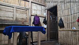 imagine latino goddess shaking watery ass new african hairdo