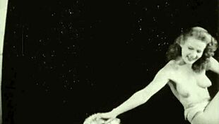 Vintage Taboo Outdoor Doggystyle With Hairy Pussy And Natural Tits