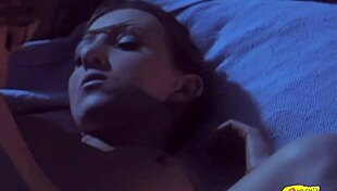 two bedroom vixens explore each other with sultry touches