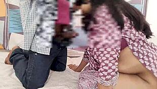 Young stepsis gets her tight pussy wrecked by stepbro in desi viral hindi audio you wont believe the moans!