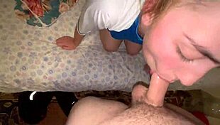 Pajama Slut Craves Brutal Facefuck Choking