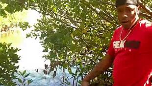 Milf's Beach Quickie Deepthroat Leads to Wet Cumshot