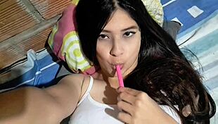 horny babysitter gonna make you cum twice fast?